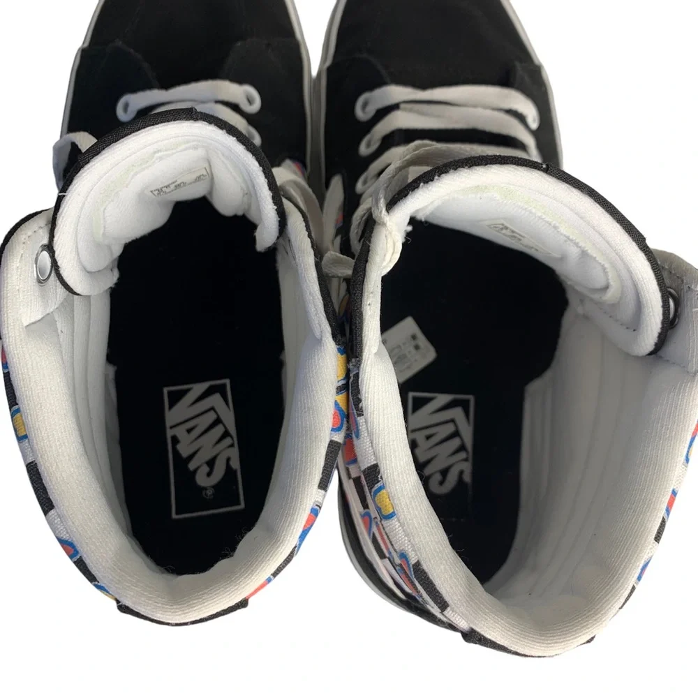 VANS‎ Women 8.5 Filmore Checkerboard Butterfly High-Top Lace Up Sneakers Shoes